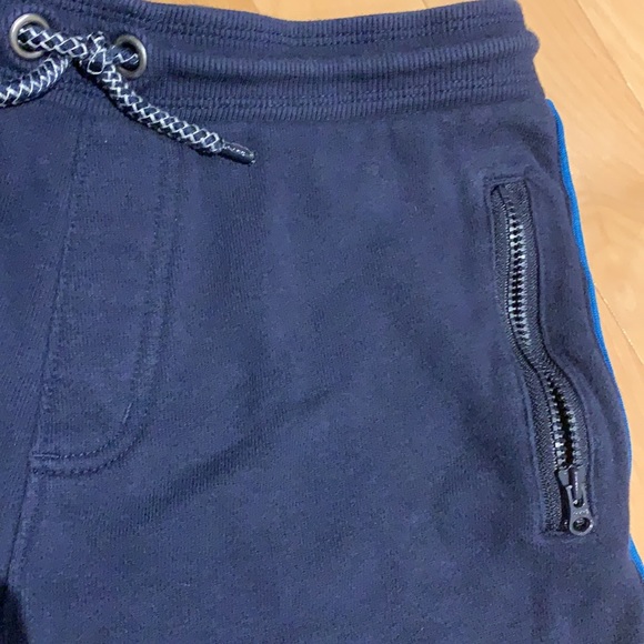 Boys Gymboree Terry Navy Blue joggers- size L (10/12) - Picture 5 of 9